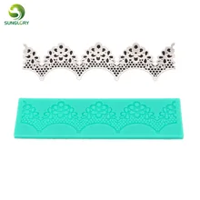Цветочный узор, силиконовый кружевной коврик, сахарная кружевная форма, кухонный торт, кружевная форма, инструменты для выпечки помадка для тортов, форма для выпечки