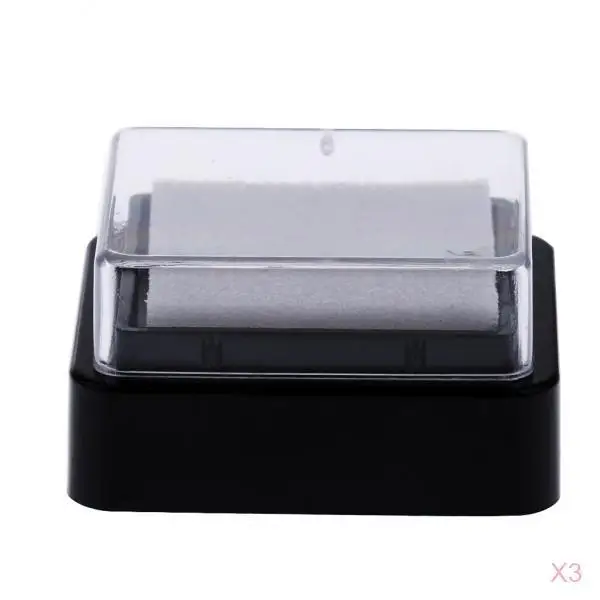 30pcs Import DIY Blank No Pigment Ink Pad Stamp Inkpad for Decoration Photo Album Scrapbooking Stationery DIY Kids Stamps Crafts