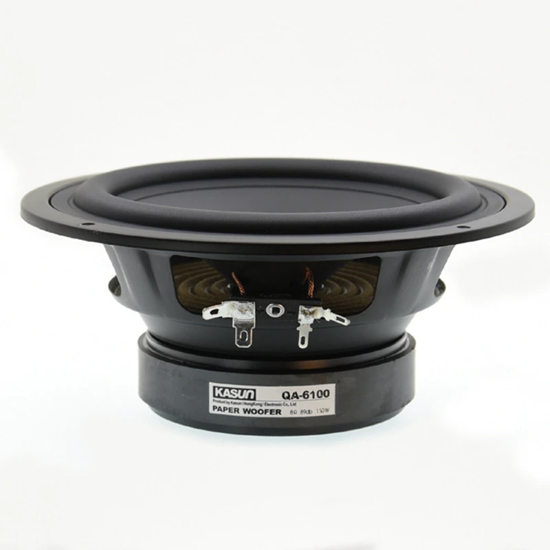 DIY аудио HIFI 7 дюймов 7 "Midbass Динамик для автомобиля 8OHM 130 Вт громкий динамик QA-6100 HIfi Mediant дома ТЕАТР глубокий бас НЧ-динамик