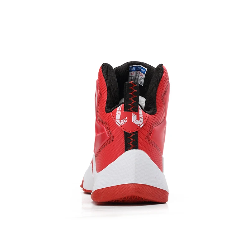 Más tamaño 36-45 deporte de alta superior zapatos de baloncesto de los hombres al aire libre zapatillas botines mujeres Athletic entrenadores rojo baloncesto Más tamaño 36-45 deporte de alta superior zapatos de baloncesto de los hombres al aire libre zapatillas botines mujeres Athletic entrenadores rojo baloncesto