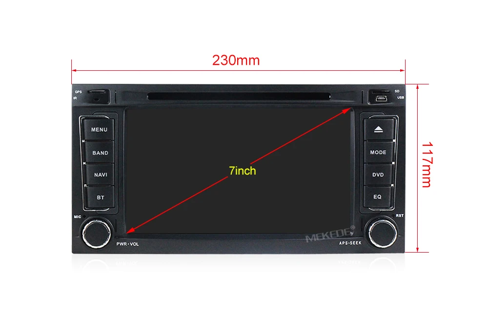 TDA 7851 Android 9 автомобильный Мультимедиа gps плеер для VW Touareg T5 Transporter Multivan 2004-2011 с wifi BT радио