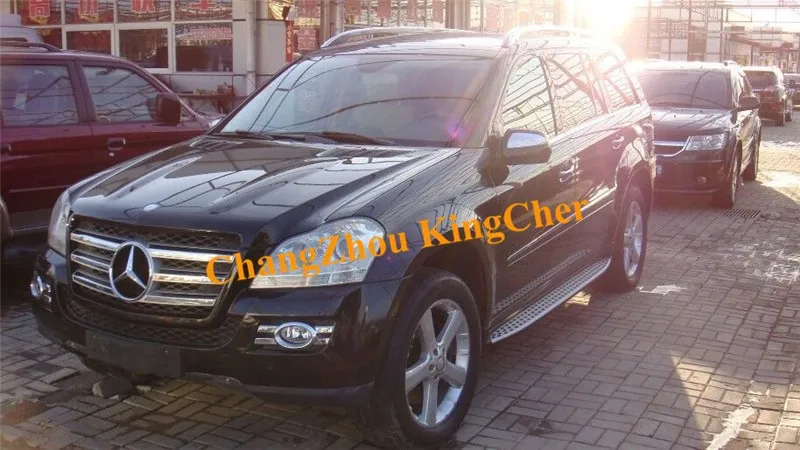 Алюминий подножка Nerf bar подножку Подходит для Mercedes-Benz X164 GL450 2006 2007 2008 2009 2010 2011 2012