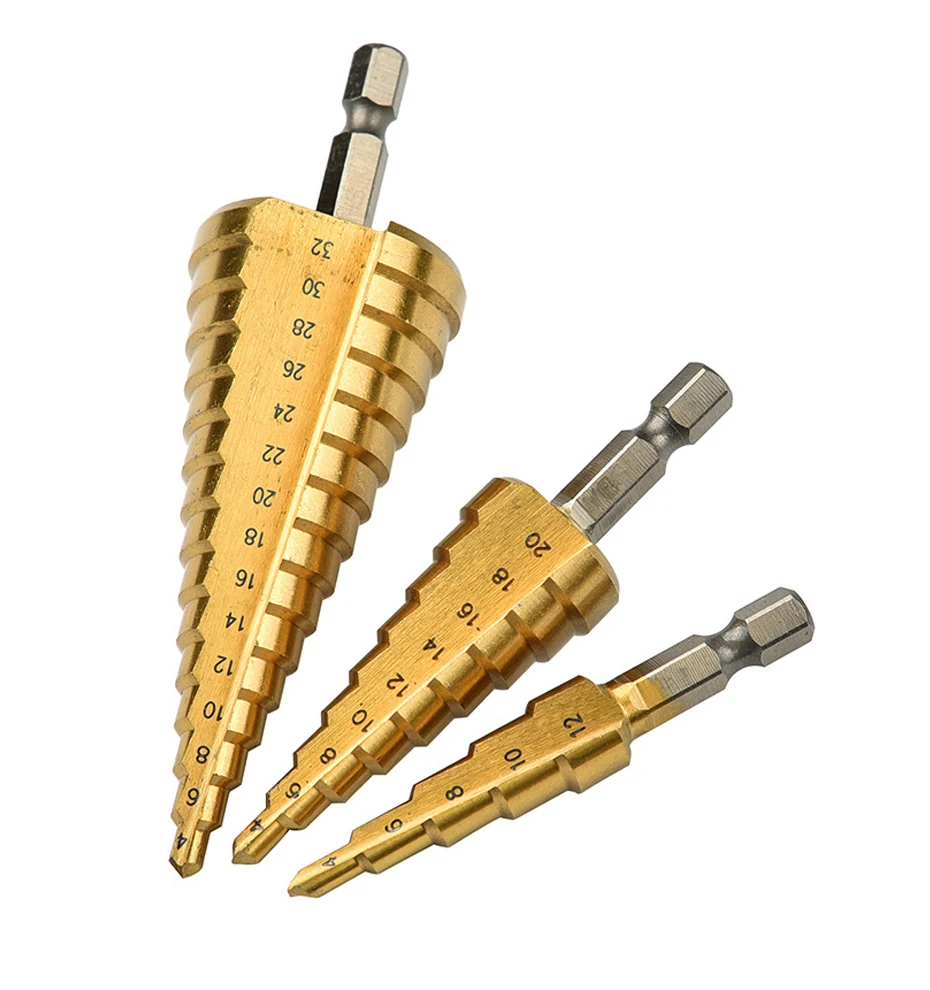 HSS Step Drill Bits 4