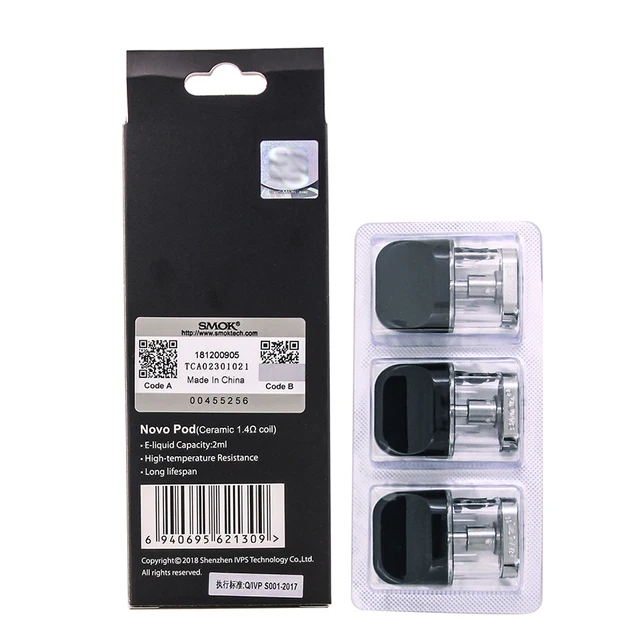 Oryginalny SMOK NOVO Pod pojemność 2ml NOVO 2 wkład 0 8ohm siatki cewki 1 4ohm ceramiczne cewki nadające się do Novo 2 zestaw do wymiany zbiornika tanie tanio Nie-wymienne NOVO Pod NOVO 2 cartridge Z tworzywa sztucznego 3PCS Pack Electronic Cigarette Atomizer E Cigarette Vpaorizer Oryginalny SMOK NOVO Pod pojemność 2ml NOVO 2 wkład 0 8ohm siatki cewki 1 4ohm ceramiczne cewki nadające się do Novo 2 zestaw do wymiany zbiornika tanie tanio Nie-wymienne NOVO Pod NOVO 2 cartridge Z tworzywa sztucznego 3PCS Pack Electronic Cigarette Atomizer E Cigarette Vpaorizer