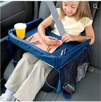 

Car Seat Tray Insulated Heat Portable Table Mat Foldable Children Table Pad Child Dinner Dish Plate Toy Paint Study table Infant