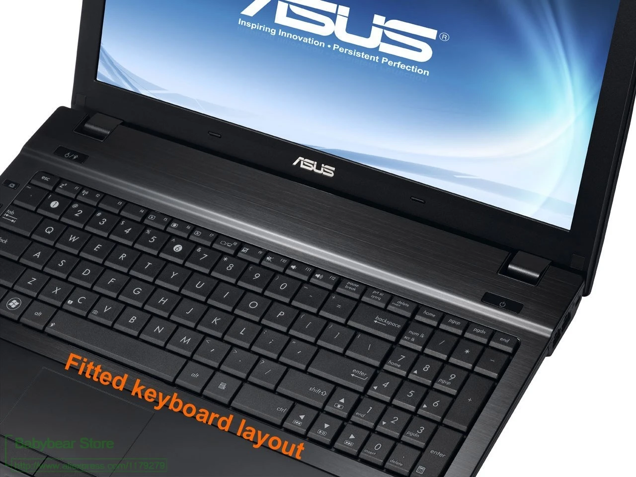 15 дюймовый ноутбук Клавиатура Защитная крышка для Asus 15," A52X B53S K53T K55D K73T N53D N53S N53T P53S X53B X53S X54H X55VD