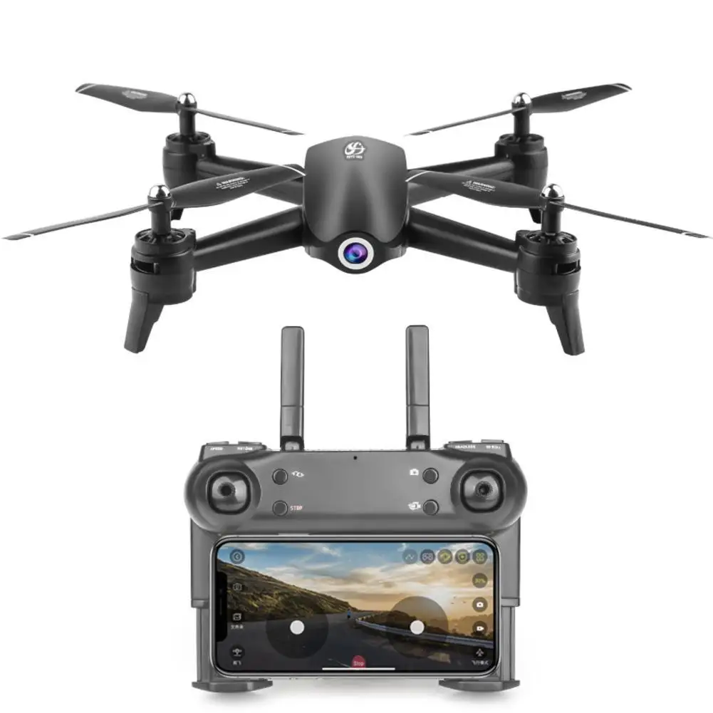 Дрон с дистанционным управлением 2,4 ГГц wifi FPV 720 P/1080 P/2 K HD Двойная камера 18 минут полёт Безголовый режим RC вертолет Квадрокоптер