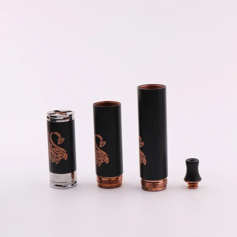 

Stingray Copper Black Mechanical Mech Mod Vape Kit 3 Tubes w/ Drip Tip for 18650 Battery 510 thread Hight Quality