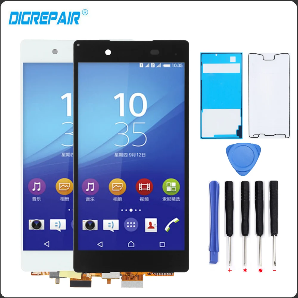 

For Sony Xperia Z4 LCD E6553 E6533 E5663 Z3 Plus LCD Display Touch Screen Digitizer Replacement For Sony Z4 Display
