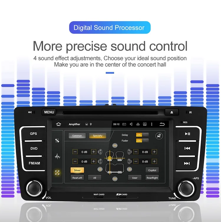Best Isudar 2 Din Auto Radio Android 9 For SKODA/Yeti/Octavia 2009 2010 2012 RAM 4G ROM 64GB 8 Core Car Multimedia DVD Player GPS DVR 6