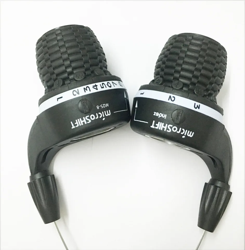 自転車用マイクロシフトグリップレバー,3x8スピード,shimano 24s