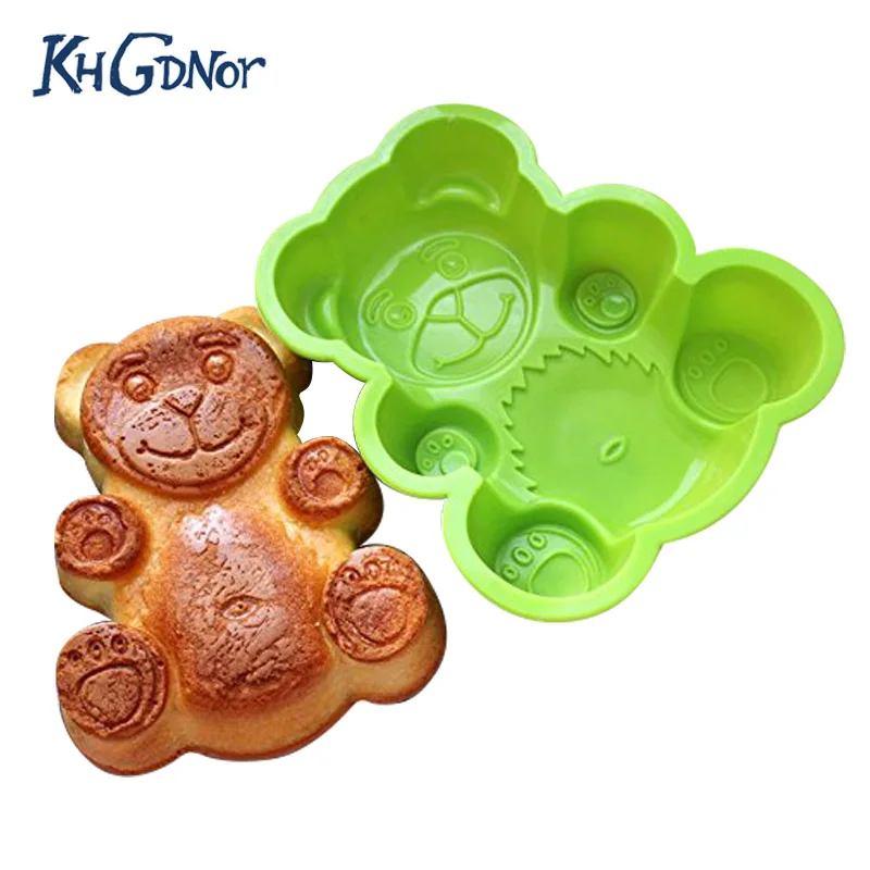 Buy KHGDNOR Bear Shape Cake Mold Fondant Food Grade