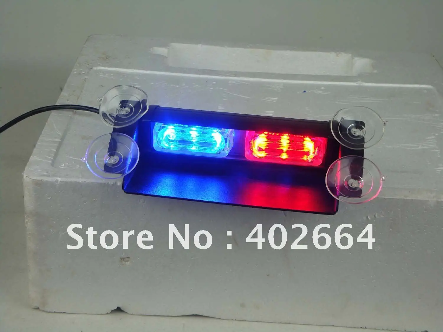 LED Emergency Warning Light (SL331 SV)+Cigarette plug with power and
