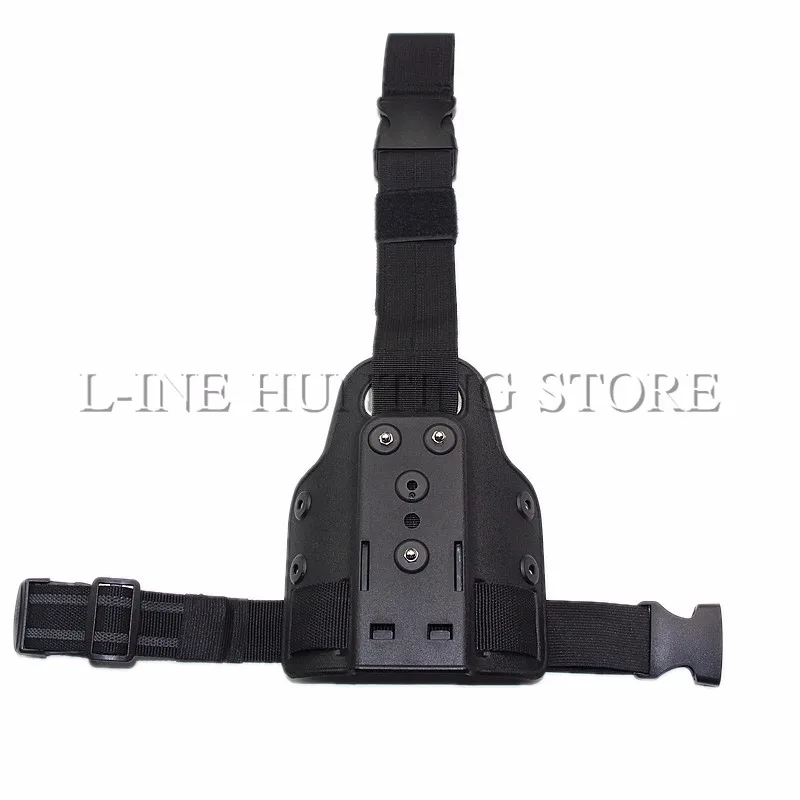 Universal Gun Holster Platform Tactical Hunting Shooting Drop Leg Pistol Holster Paddle fits Gl