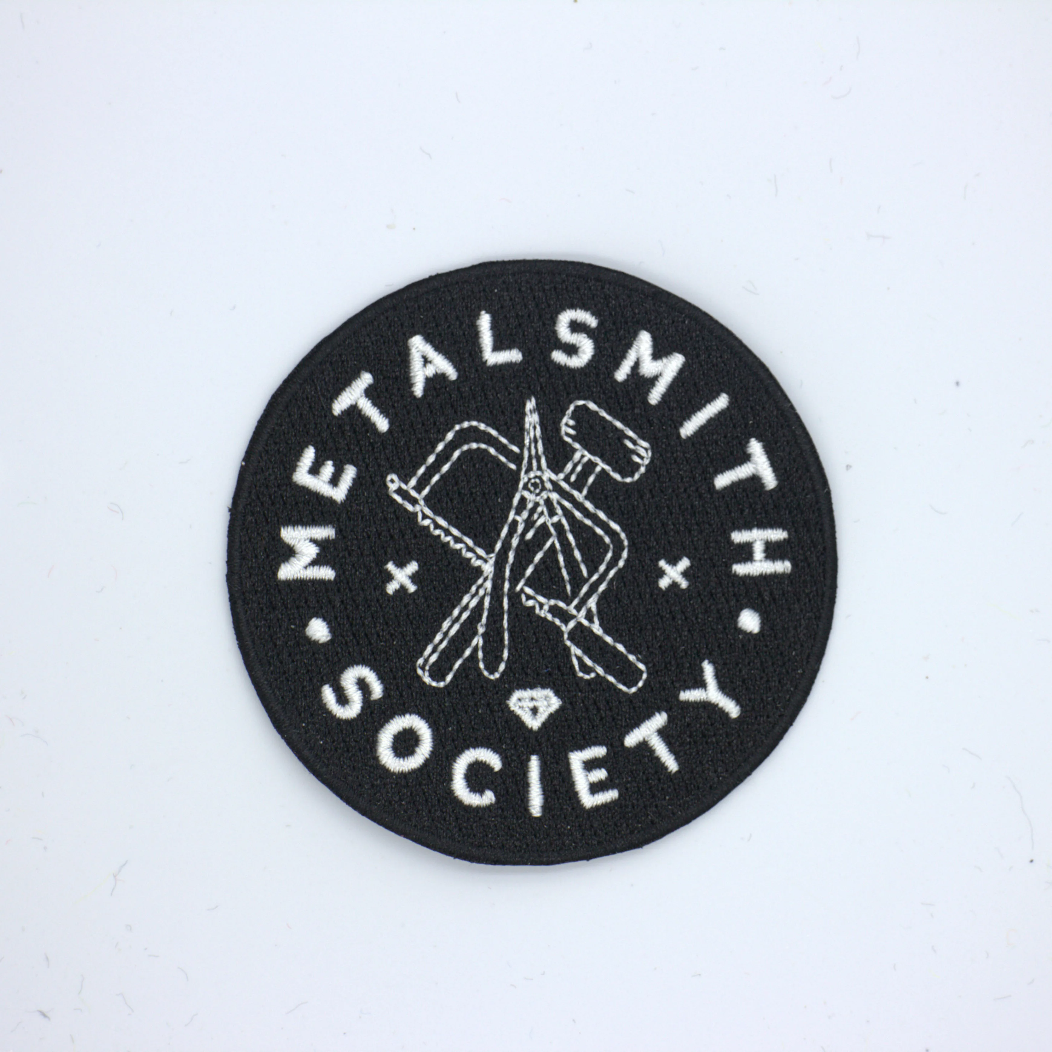 

custom embroidery patches iron-on hook backing with your own logo design personalized team club school logo