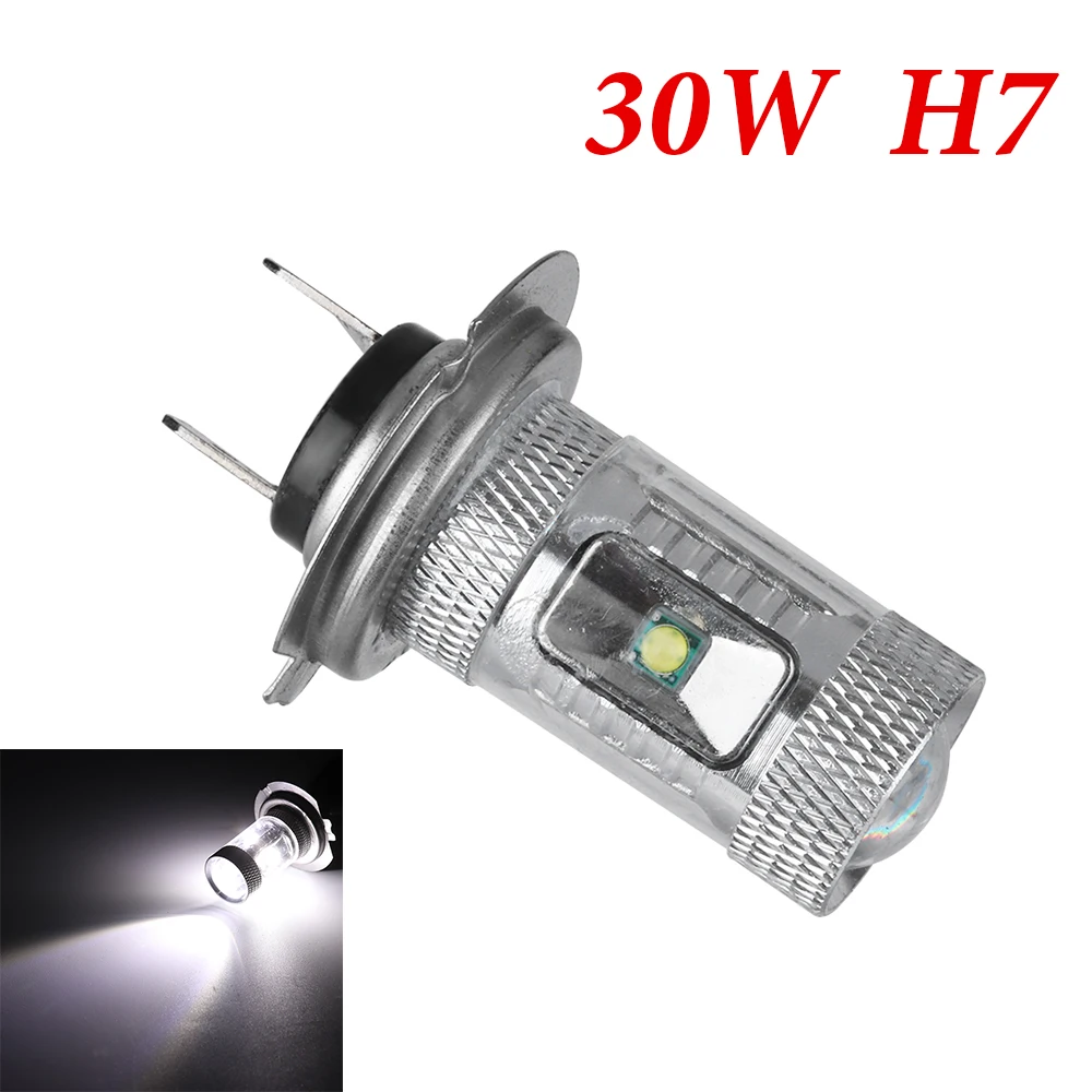 1Pcs H7 LED Bulbs Driving Light Running Light Fog Lamp 12V parking car