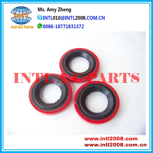 Автоматический компрессор кондиционера красный прокладка шайбы/уплотнение вала 3,8 мм* 29,9 мм* 15,5 мм