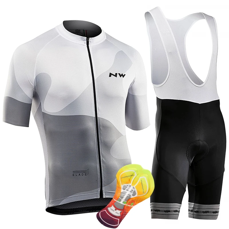 NW Pro велосипед с коротким рукавом Maillot Ciclismo мужские велосипедные Джерси наборы летние дышащие комплекты одежды для велоспорта