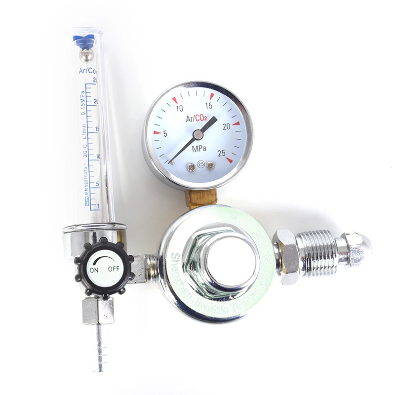 Flowmeter Gauge 0.25mpa Welding Welder Argon Regulator AR Reduced Pressure Gas