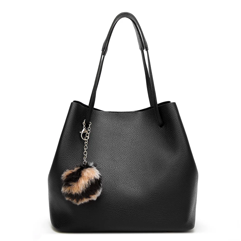 2 Stks/set Mode Vrouwen Composite Bag Pure Pu Lederen Schoudertas Vrouwen Clutch Handtas Set Grote Tote Vrouwelijke Boodschappentas 2 Stks/set Mode Vrouwen Composite Bag Pure Pu Lederen Schoudertas Vrouwen Clutch Handtas Set Grote Tote Vrouwelijke Boodschappentas