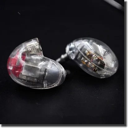  Easy Clear Color DIY EE846 5Units 5 Balanced Armature  Earphone DIY Headset Custom Made Around Ear Earphone 