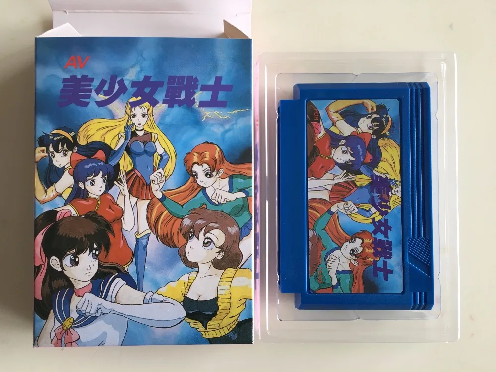 8bit игровая карта: AV Bishoujo Senshi Girl Fighting (японская версия! Только коробка +