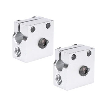 

Funssor 3D printer accessories 3D Volcano hot end aluminum block