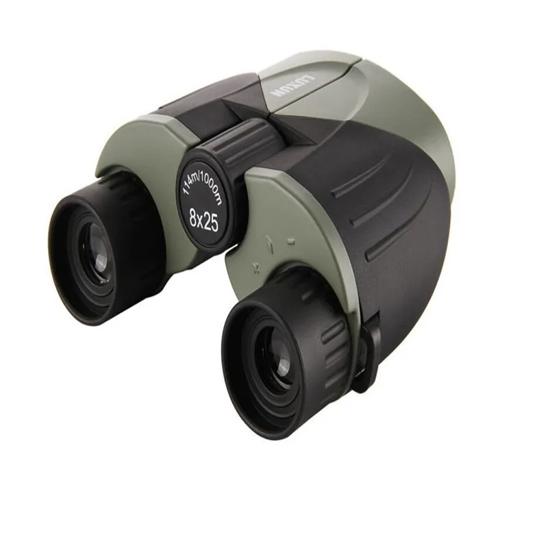 Smallpaul 8x25 System Binocular Green Film Coating Professional Waterproof Portable Binoculars Telescope For Hunting Sports | Спорт и