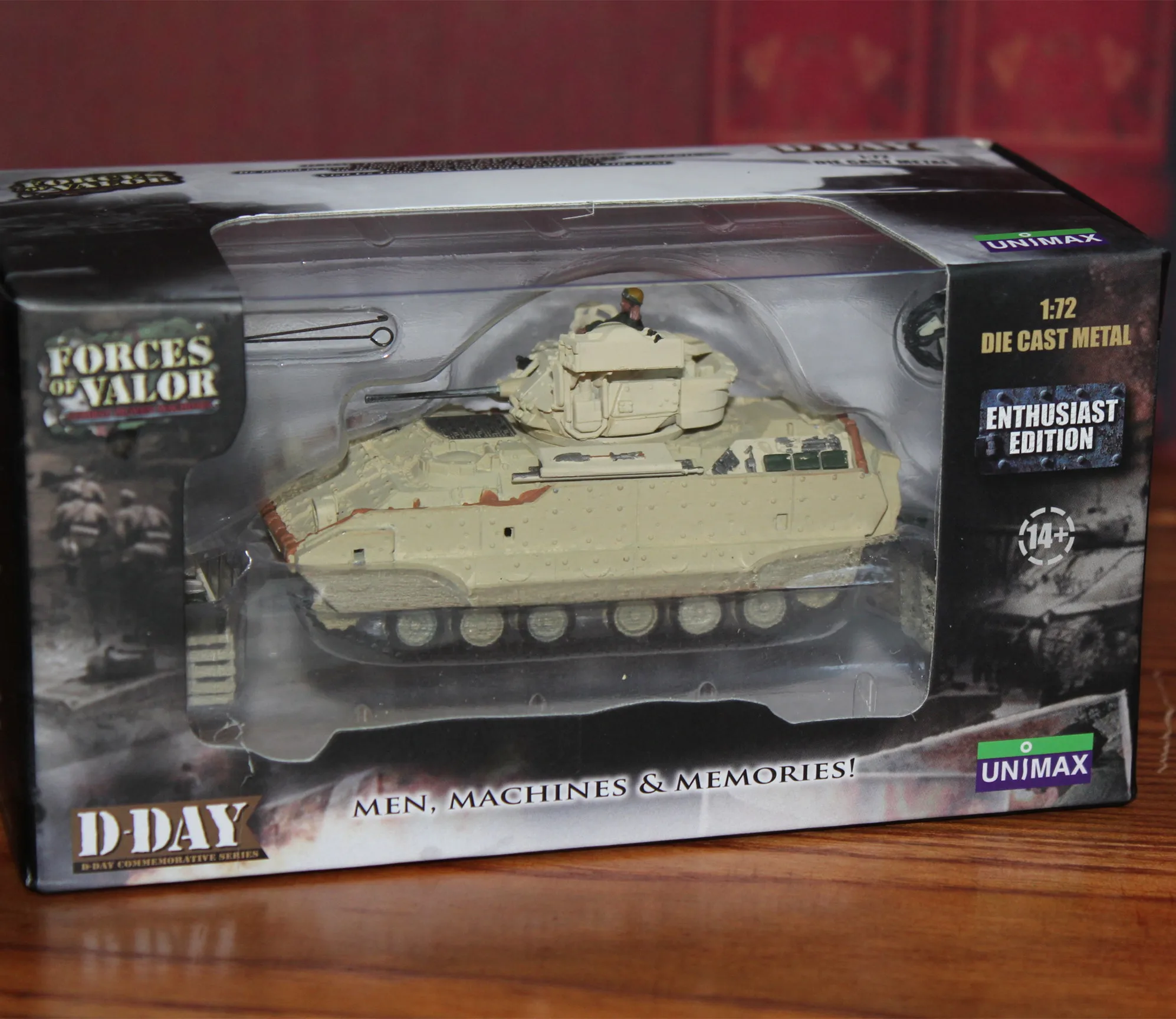 

FOV 1/72 Scale Military Model Toys 85053 U.S Army M3A2 Bradley CFV Diecast Metal Tank Model Toy For Collection/Gift