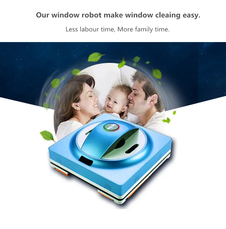 X6 PRO автоматический робот для очистки окон, интеллектуальная шайба, пульт дистанционного управления, анти-падение UPS, алгоритм, инструмент для пылесоса стекла