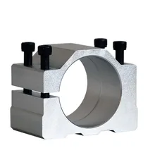 1 шт. Шпиндельный мотор кронштейны 57 мм зажим для 300 Вт 400 Вт 500 Вт фрезерный станок Шпиндельный зажим 57 мм алюминиевый шпиндель