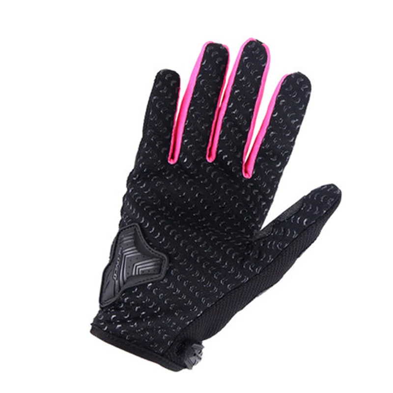 Scoyco женские мотоциклетные перчатки рыцарь полный палец маленький размер S до XL розовый Mujer Luva Мото Гонки женские перчатки, M-29W