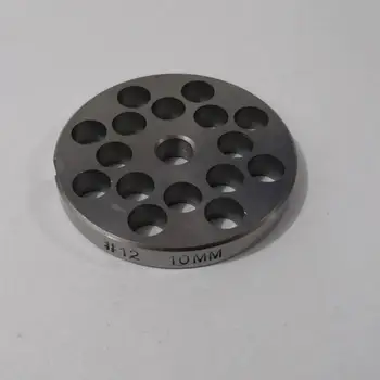 

69mm diameter Meat Grinder Parts No.12 10mm Stainless Steel multihole round plate 9mm thickness