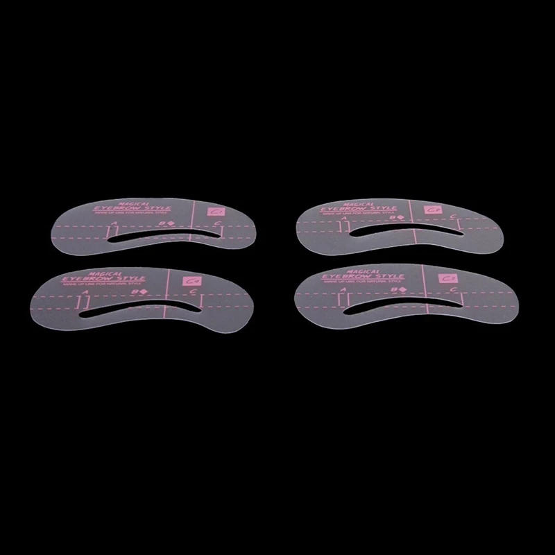 Трафарет для бровей make-up design 4 style