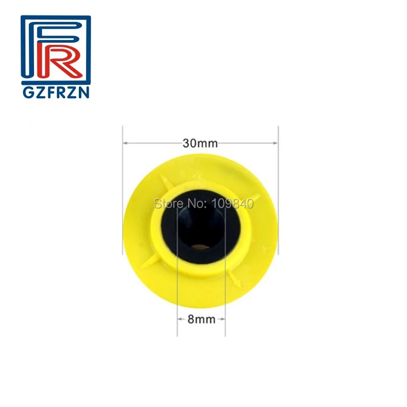 100 шт./лот EM4305 134.2 кГц ISO11784/85 RFID ТПУ кличка для животных крупного рогатого скота Овцы свиньи управления