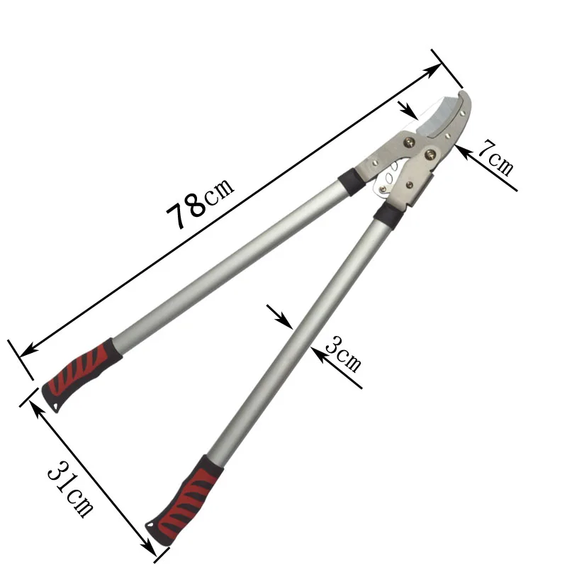 Новые сучкорезы грубая Обрезка высоких веток секаторы ветви фруктовых деревьев зеленые садовые ножницы растягивающиеся ножницы садовые инструменты