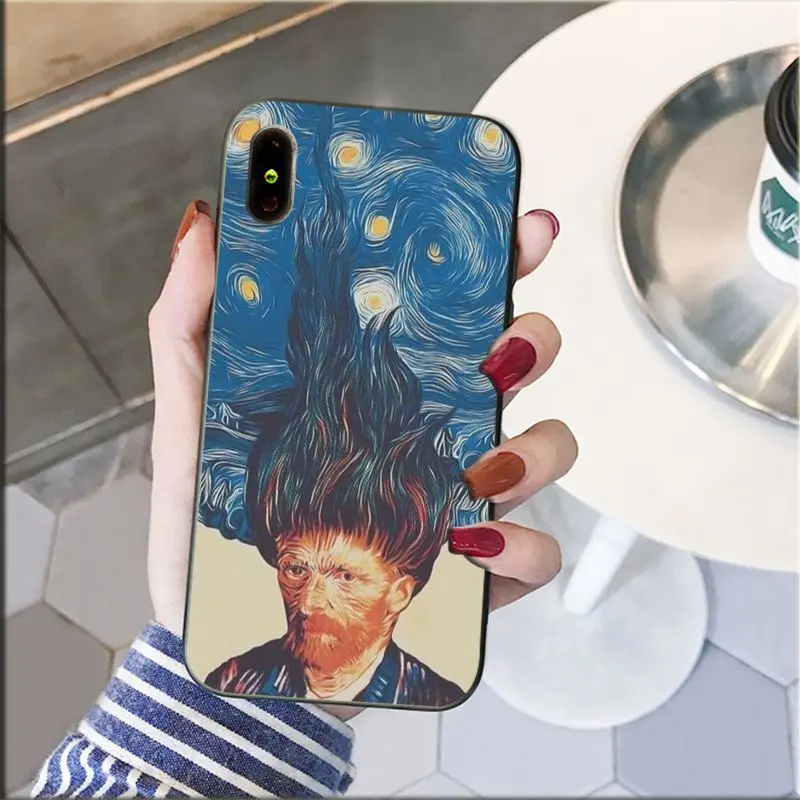 Great art aesthetic van Gogh Mona Lisa painting David