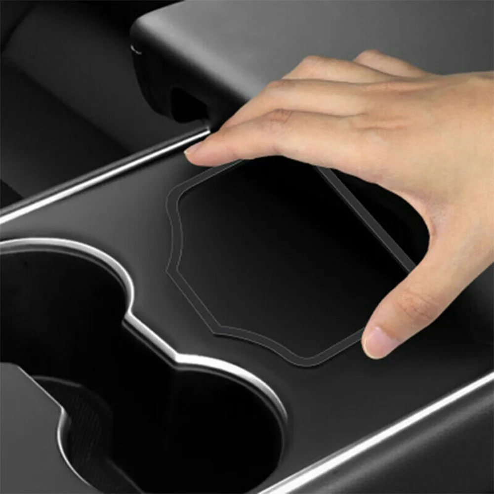 

New Resin Car Key Activation Card Stopper Trim Frame Sticker Fashion Self-adhensive Reflective Fit for Tesla Model 3#297406