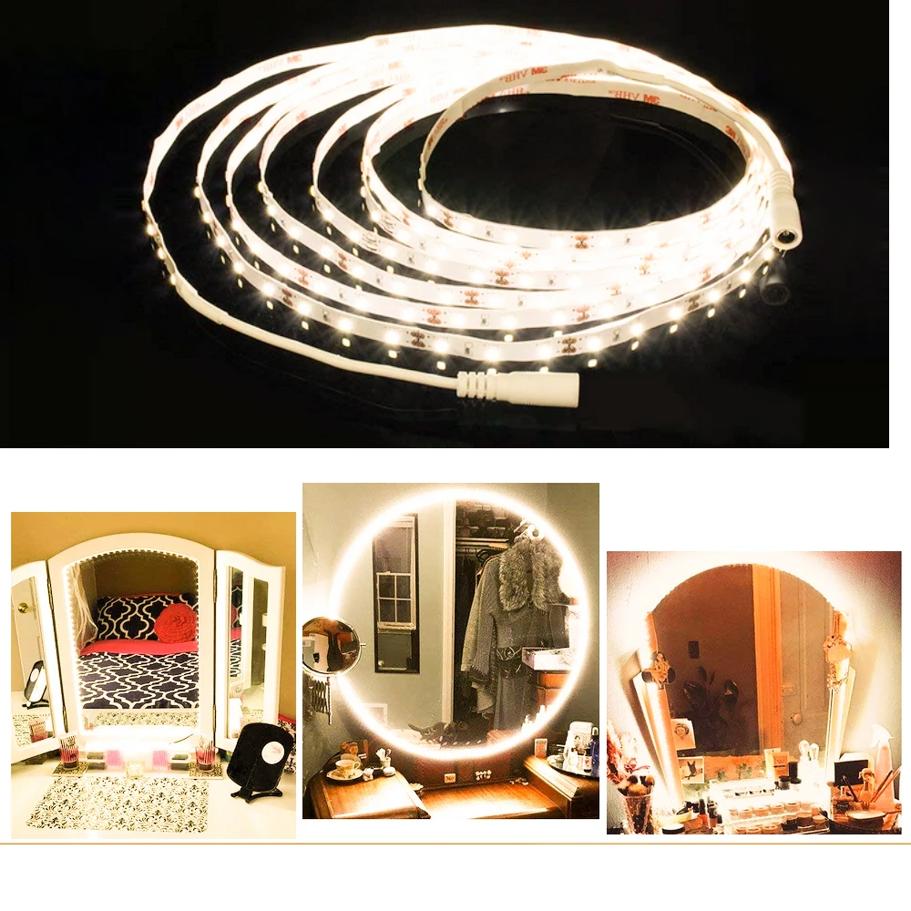 240 LEDs DIY Makeup Mirror Strip Bar Vanity Mirror Makeup Lamp