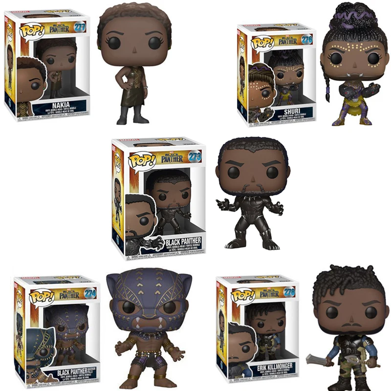 

Funko POP Marvel Black Panther/BLACK PANTHER/Shuri/Nakia Action Figure Collectible Model Anime X-Men toys for chlidren Gift