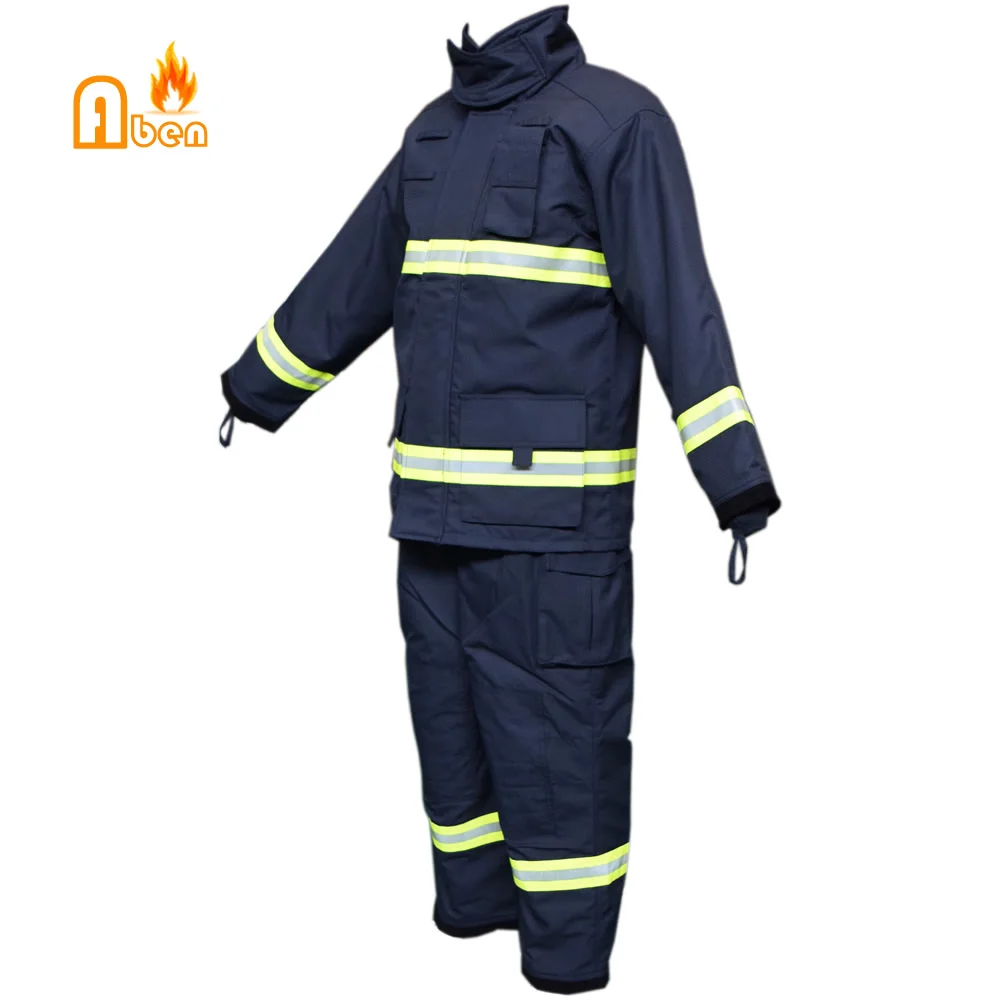 Новый Пожарный Костюм NOMEX темно синий прямые поставки с фабрики|Огнеупорный
