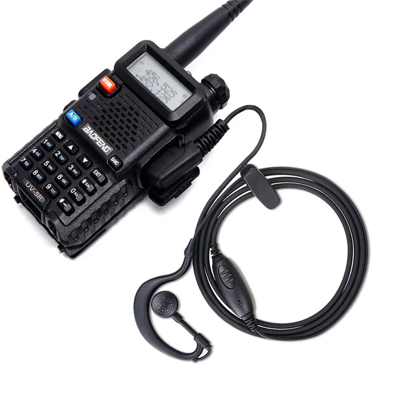 Двухсторонний радио динамик для Baofeng UV5R серии военной полиции тактические звонки