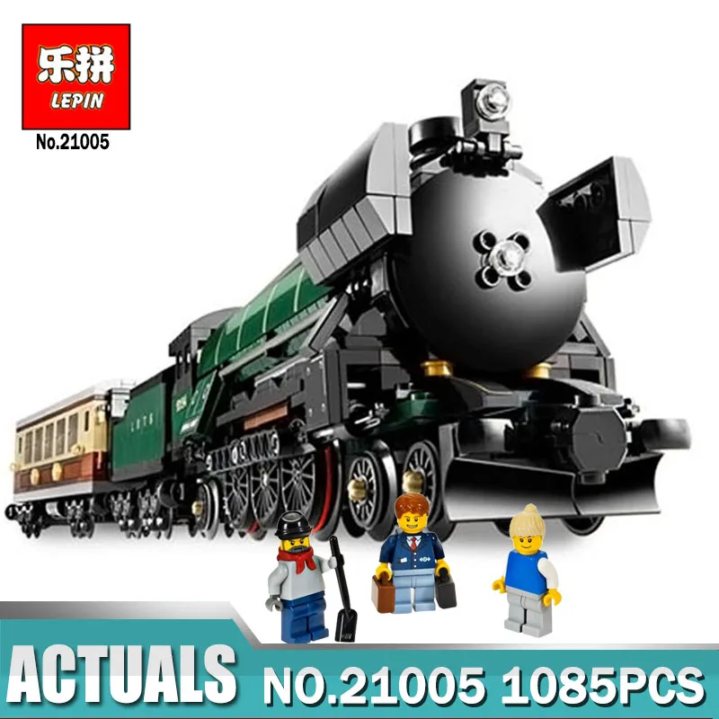 

In-Stock LEPIN 21005 1085Pcs Technic Series Emerald Night Train Model Building Kits Block Bricks Children Toys Legoinglys 10194