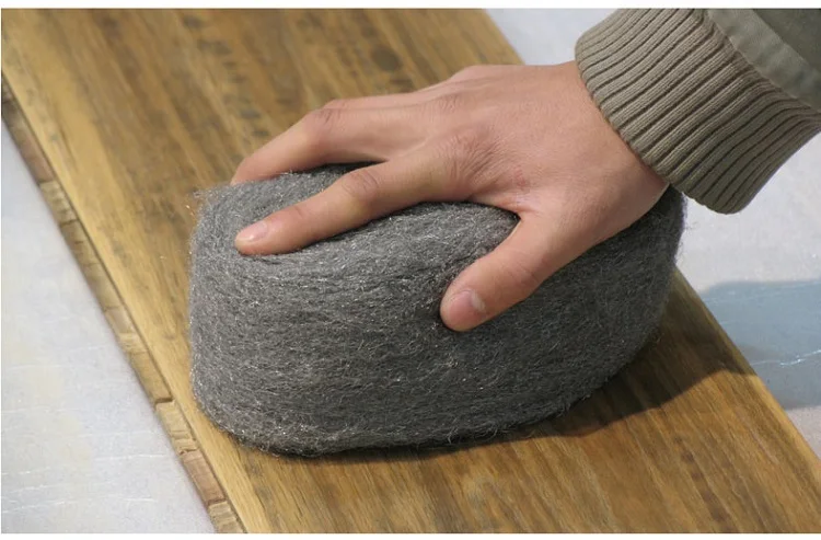 

New 1pcs Fibre Steel Wool Hand Grinding Wood Polishing tool 0000# Photography props light painted 180*70*70mm