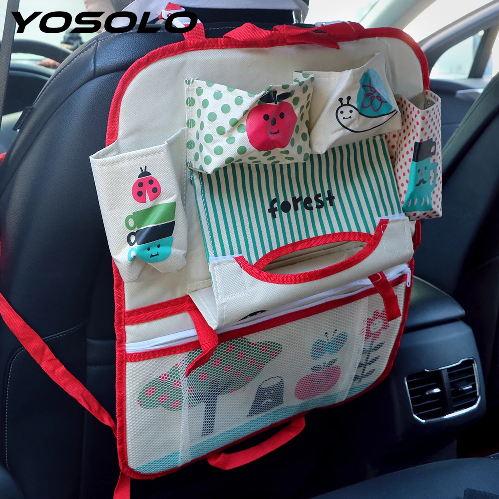 YOSOLO Storage Hanging Bag Universal for kids Carriage Baby Diaper Car Back Seat Organizer Mummy Bag Stowing Tidying Car-styling YOSOLO Storage Hanging Bag Universal for kids Carriage Baby Diaper Car Back Seat Organizer Mummy Bag Stowing Tidying Car-styling