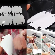 4Pcs/Set Car Door Handle Universal Scratches Protector Invisible Sticker Films for Toyota Corolla Mitsubishi Mazda Honda Accord