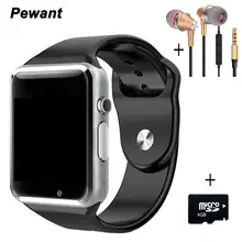 Best Seller Bluetooth Android Smart Watch A1 W8 Smartwatch Passometer Message Sync Smart Clock With Camera SIM TF Card Smartwach