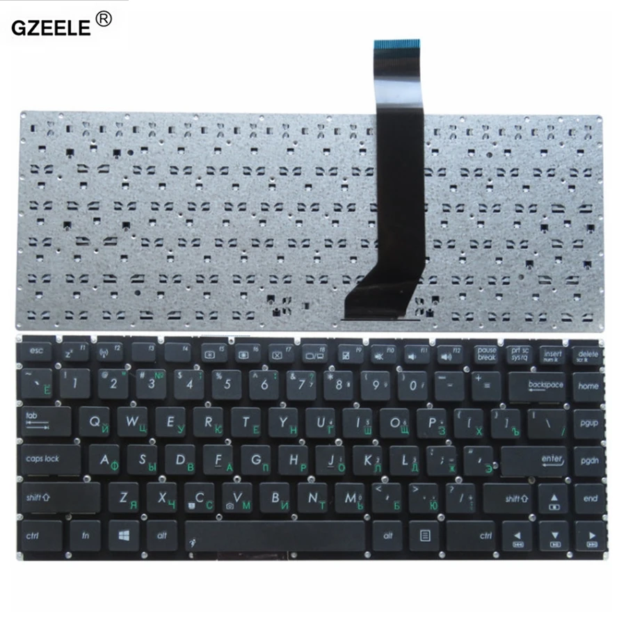 Продажа России новая клавиатура для ноутбука ASUS S46 S46C K46 K46CM R405C E46C S405C K46CA S46CB S46CM S46CA A46C A46CB A46CM RU Клавиатура ноутбука Новый