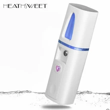 Healthsweet для очистки лица нано распылитель удобный туман лица небулайзер Паровая установка USB увлажняющий, увлажнение ионный холодный горячий увлажнитель