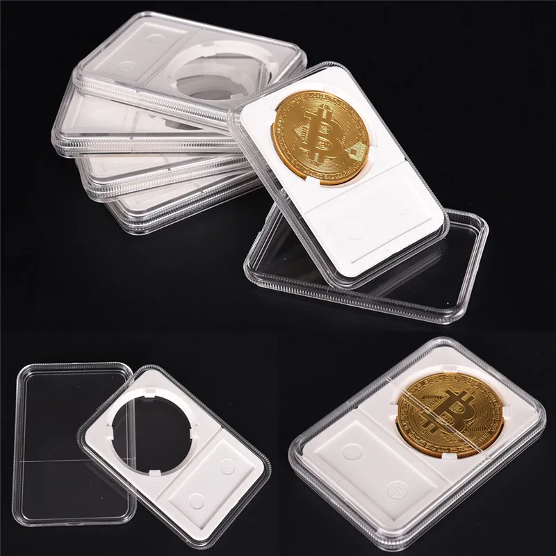 

Coin Storage Box Case Protector PCCB Protector NGC PCGS Grade Collection Box High Quality 40mm 1pc